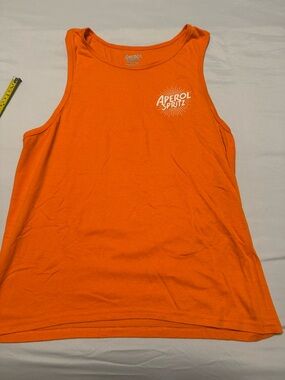 Aperol Spritz Orange Logo Tank Top